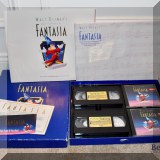 C40. Deluxe Commemorative Edition Fantasia DVDs. 